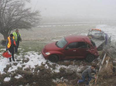 Slick road conditions cause several morning accidents | Local News ...
