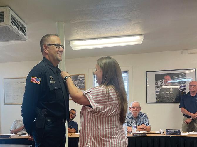 One new officer sworn in, another promoted, by Nyssa PD | Valley Life ...