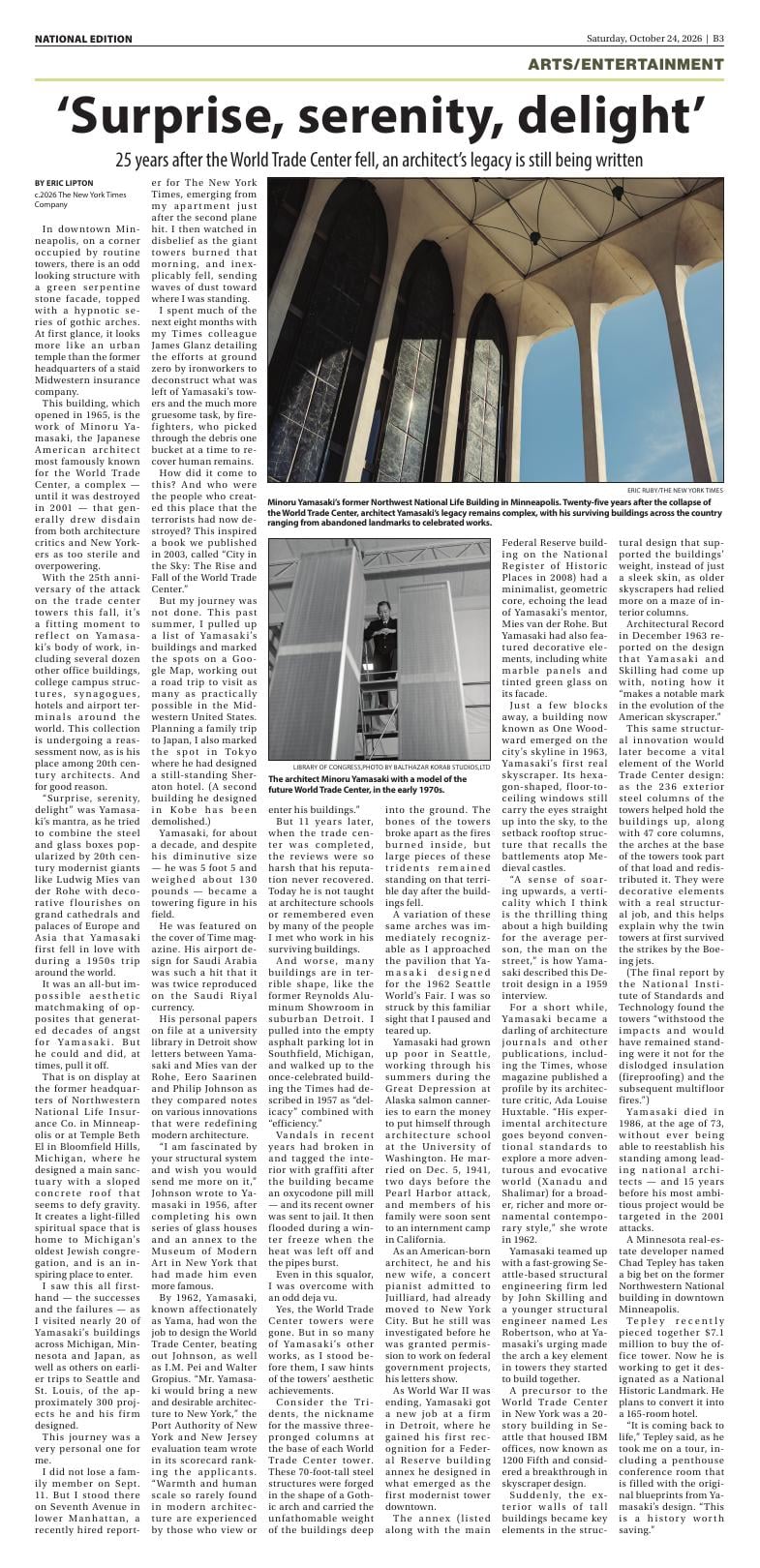 Page B3 | National Edition | argusobserver.com