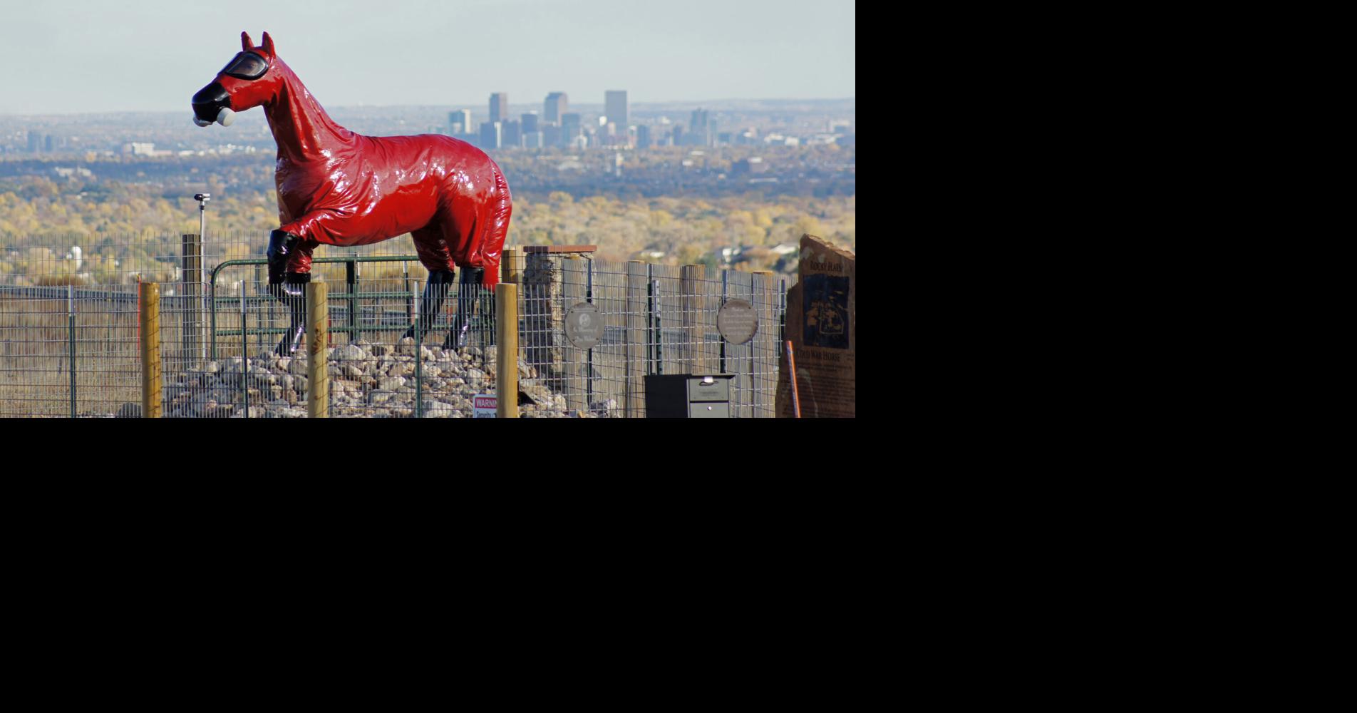 In the shadow of Rocky Flats, the Cold War Horse stands tall
