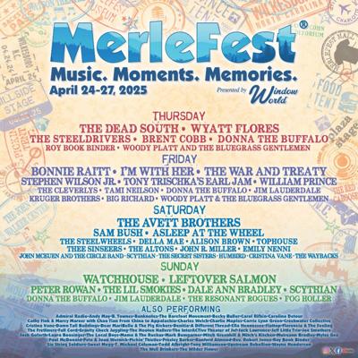 MerleFest shares all 12 stage schedules with over 90 artists | Arts And ...