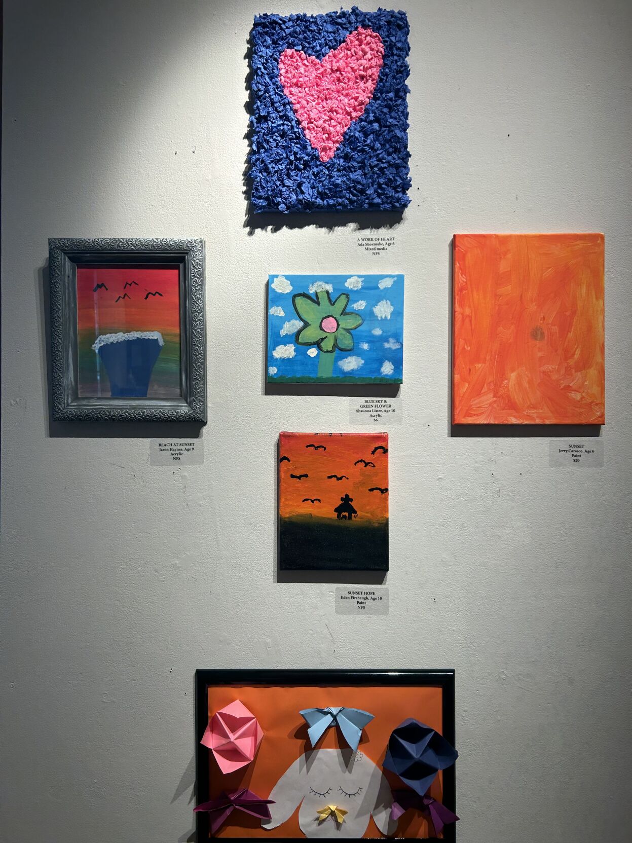 Young at Art exhibit on display at the Ashe Arts Council | Arts And ...