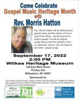 Gospel Music Heritage Month celebration happening Sept. 17 in Wilkesboro