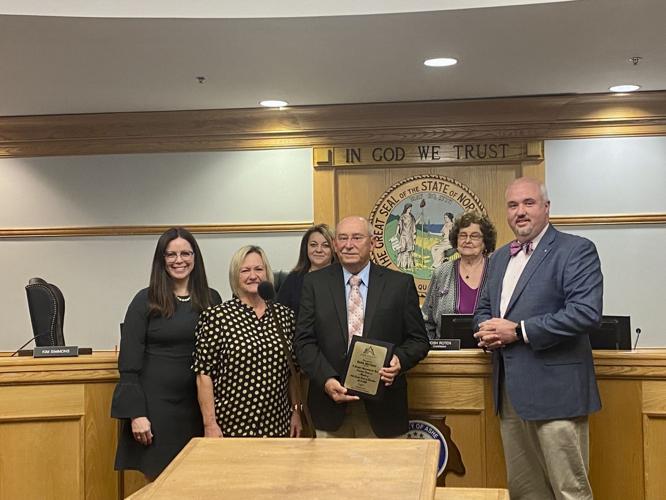 Board of Education honors Keith McClure for his time with ACS