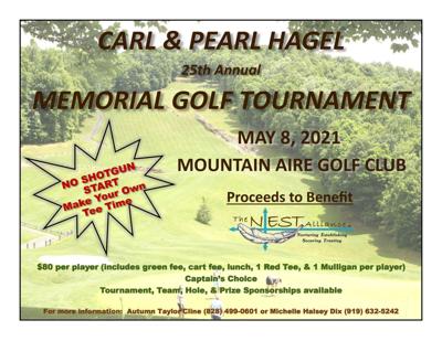 25th Annual Carl and Pearl Hagel Golf Tournament