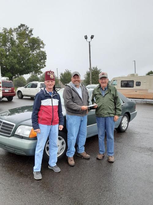 Player wins car at Shrine Club Golf Tournament