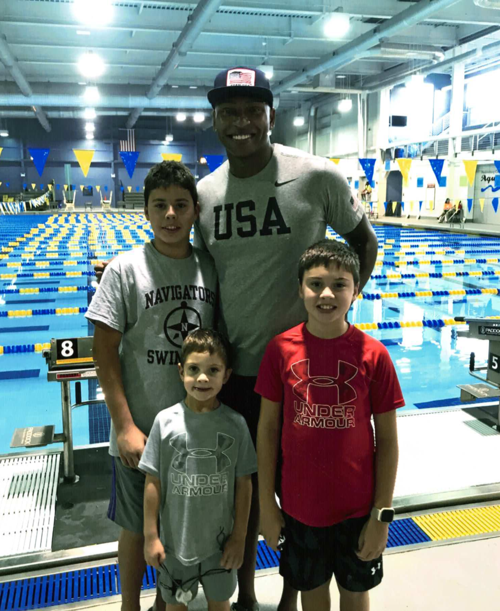 Swimming with a purpose