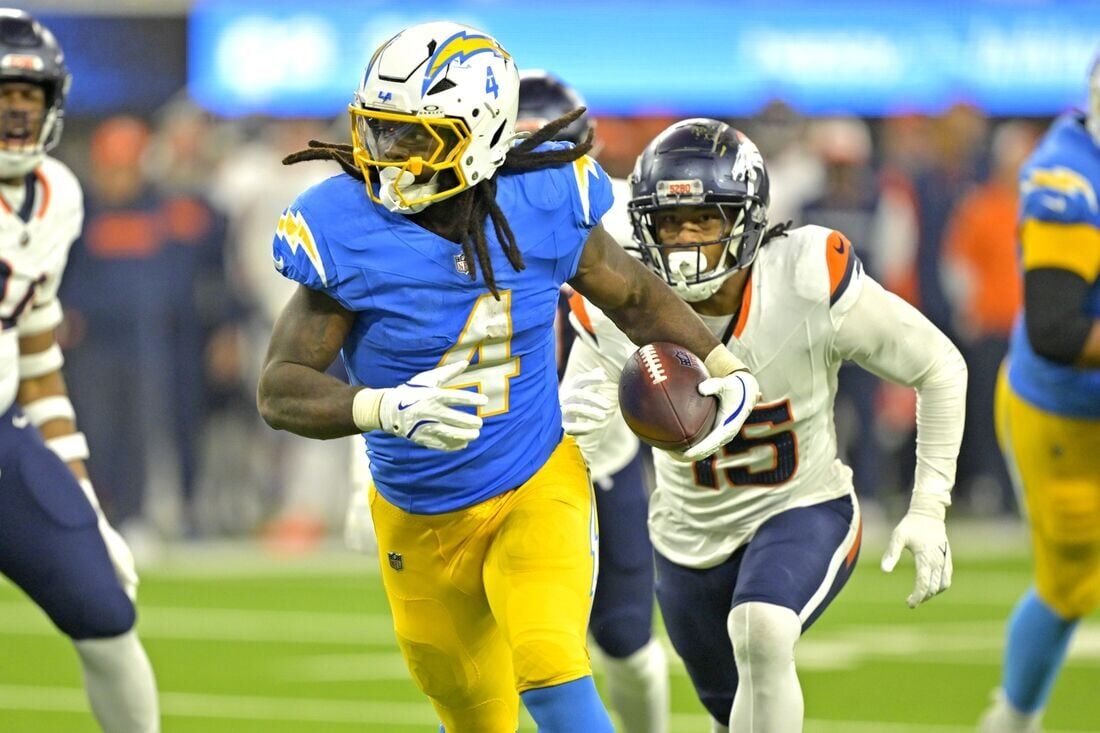 Chargers Rule Out RB Gus Edwards (ankle) Vs. Patriots | National ...