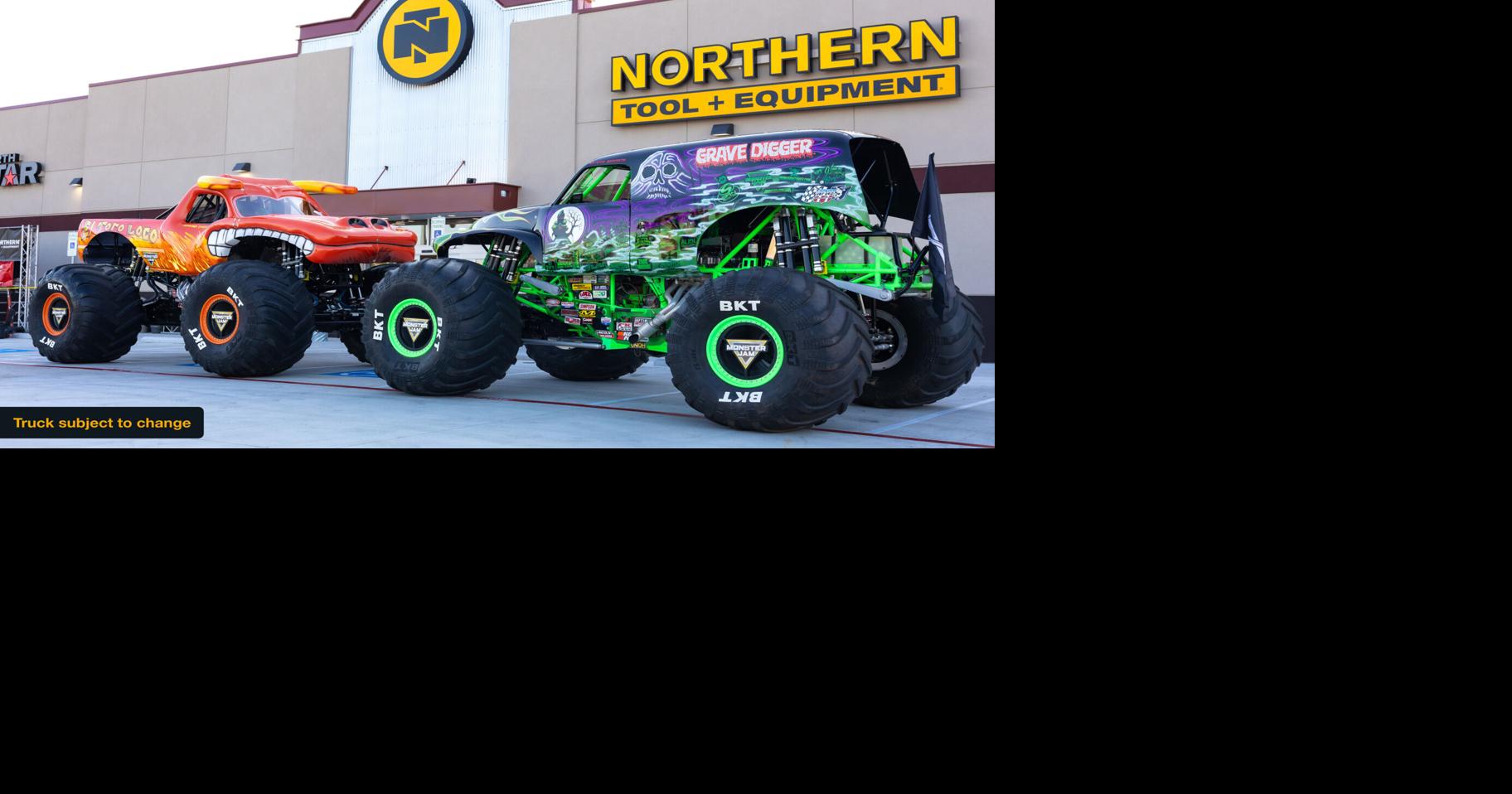 Monster Jam® Rolls into Little Rock Northern Tool + Equipment with Limited-Time Offer for Customers