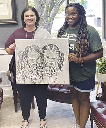 Local artist's work featured in City Hall