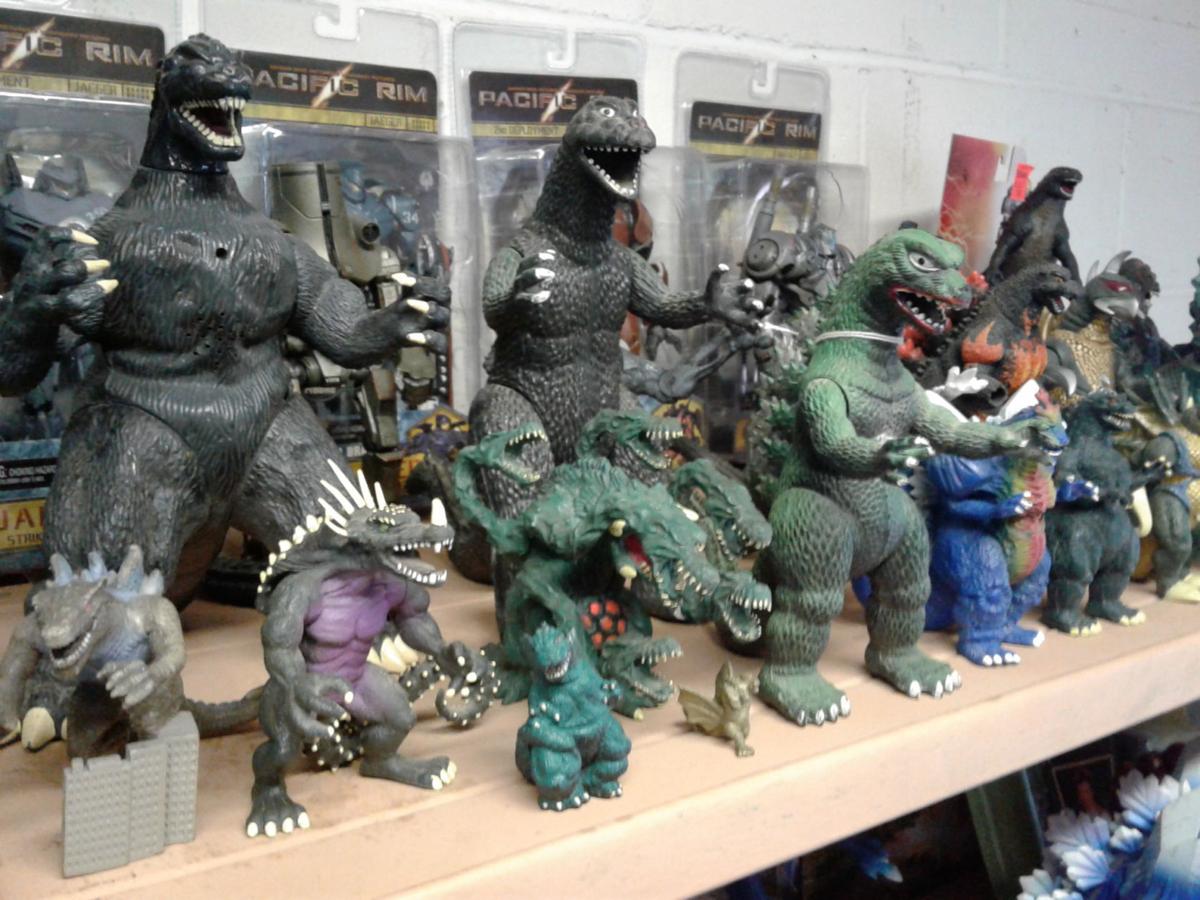 Godzilla reigns as area man's most collectible kaiju among a thousand