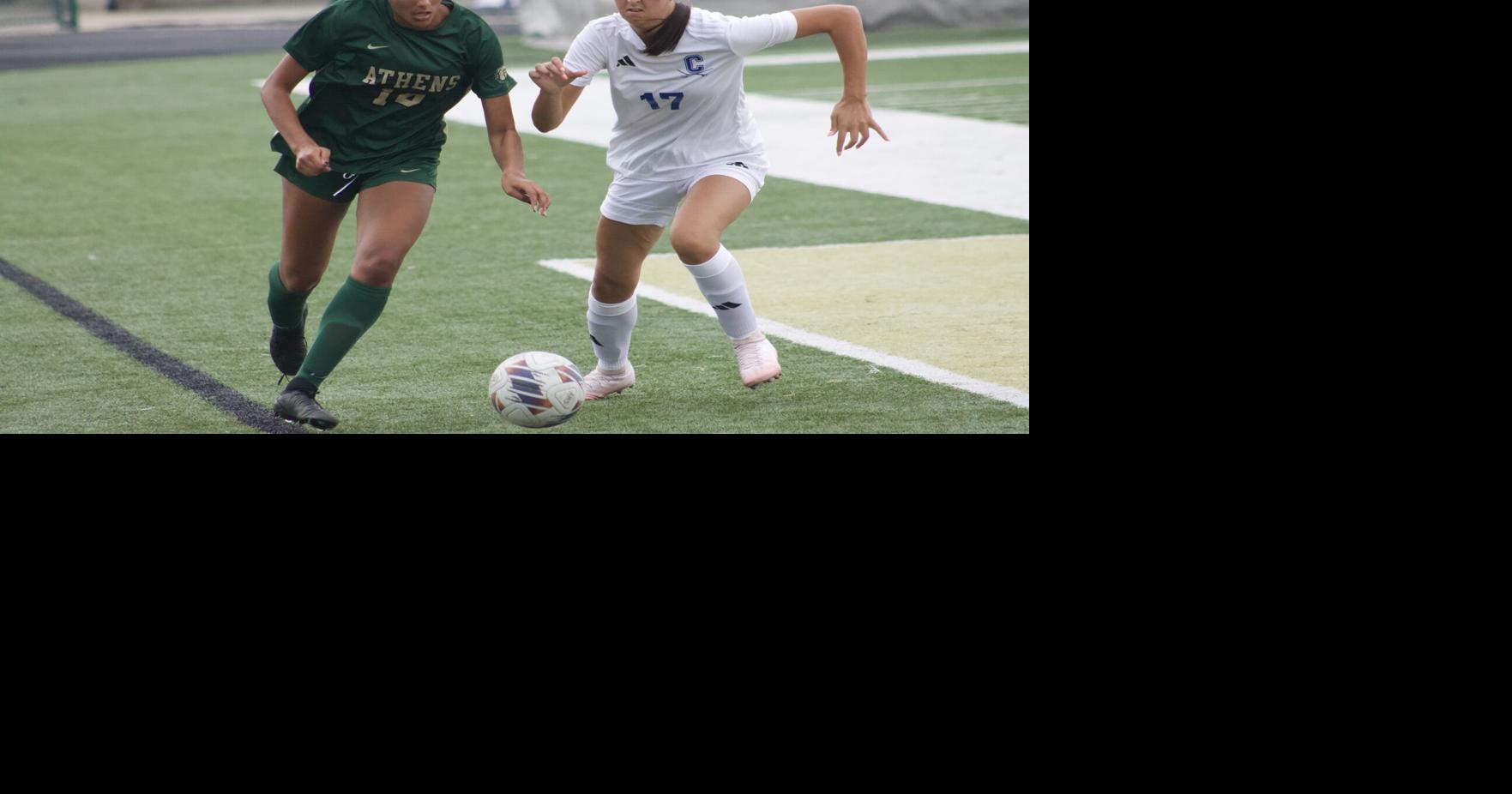 Athens achieves first win behind four-score outing