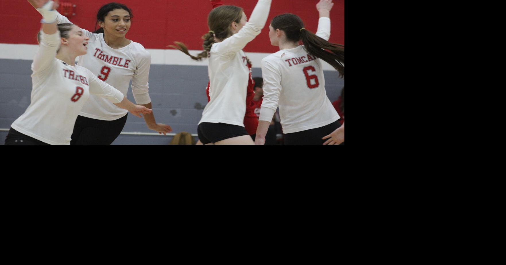 Trimble volleyball airplane