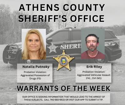 Athens County Sheriff’s Office Reports for Oct. 18-20: Dog loose at Dog ...