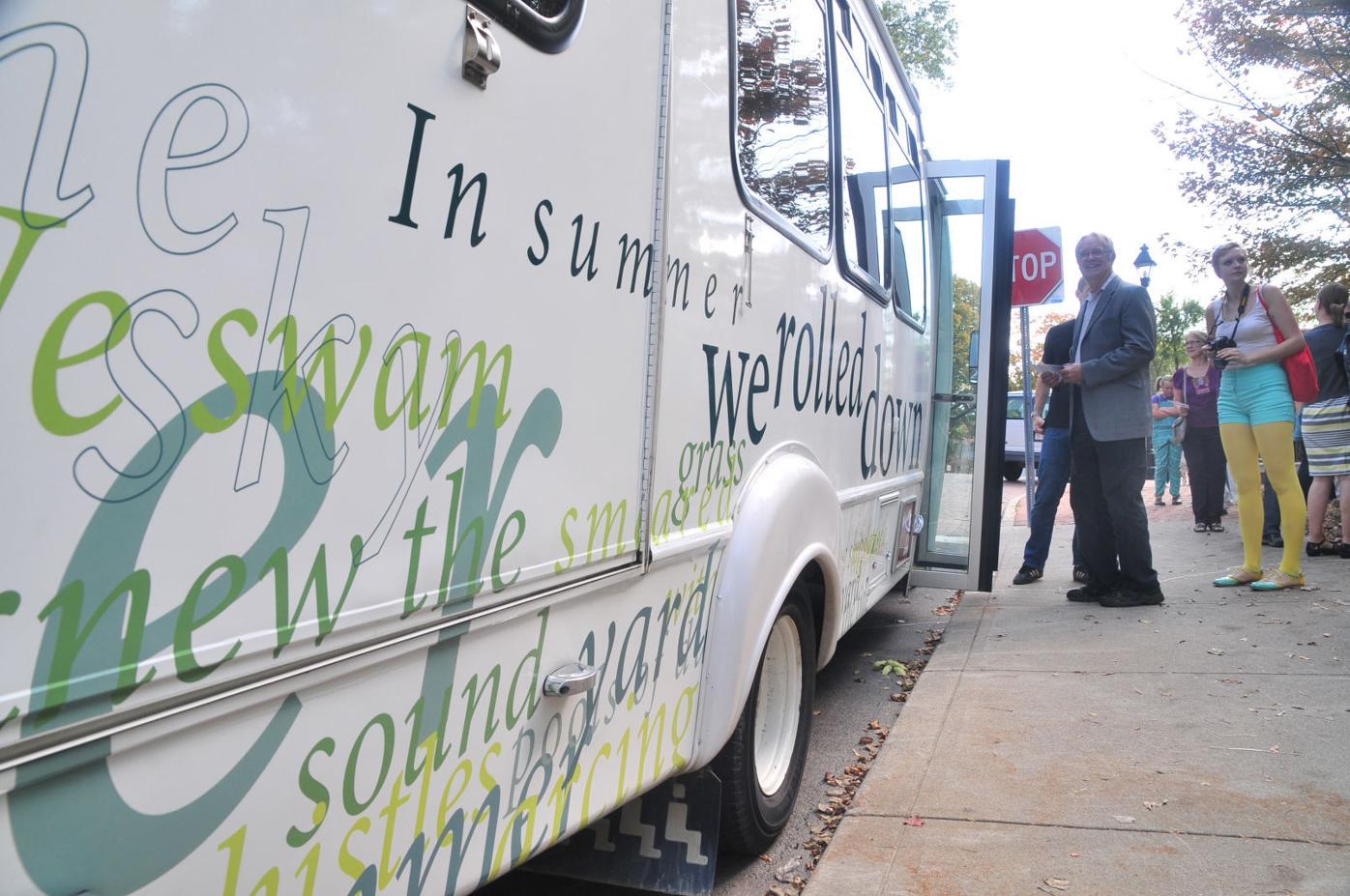 The words on the bus go round and round... all through the town | News ...