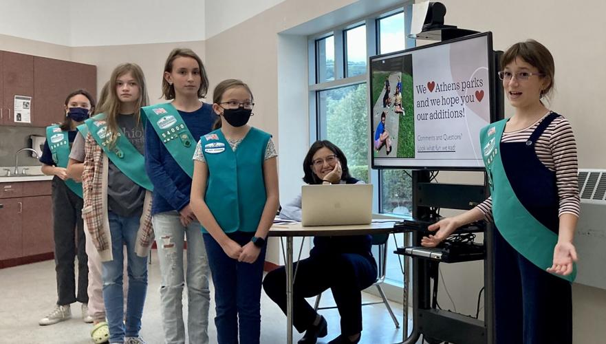 Girl Scouts help improve park for Bronze Award News