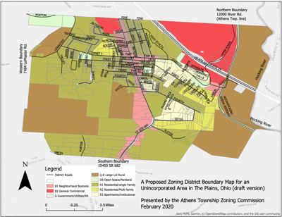 The Plains Ohio Map The Plains Zoning Matter To Make Ballot | News | Athensmessenger.com