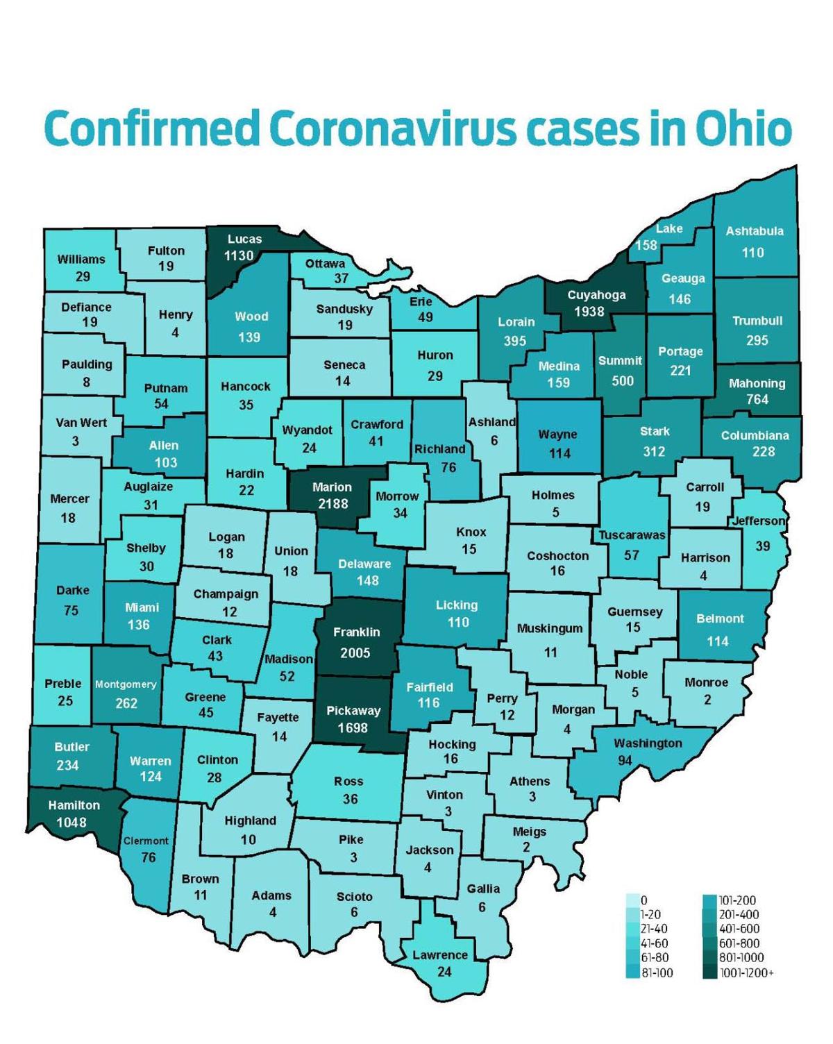 Covid 19 Cases Confirmed In Vinton County State Begins To Reopen