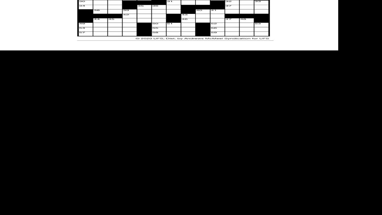 Printable crossword for June 10, 2020 | Crosswords | athensmessenger.com