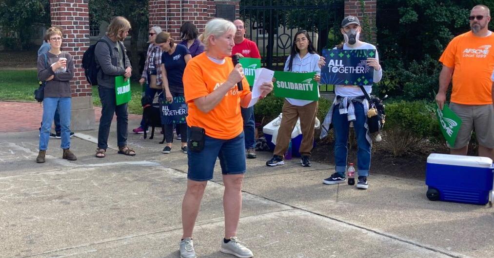 AFSCME Local 1699 protest | | athensmessenger.com