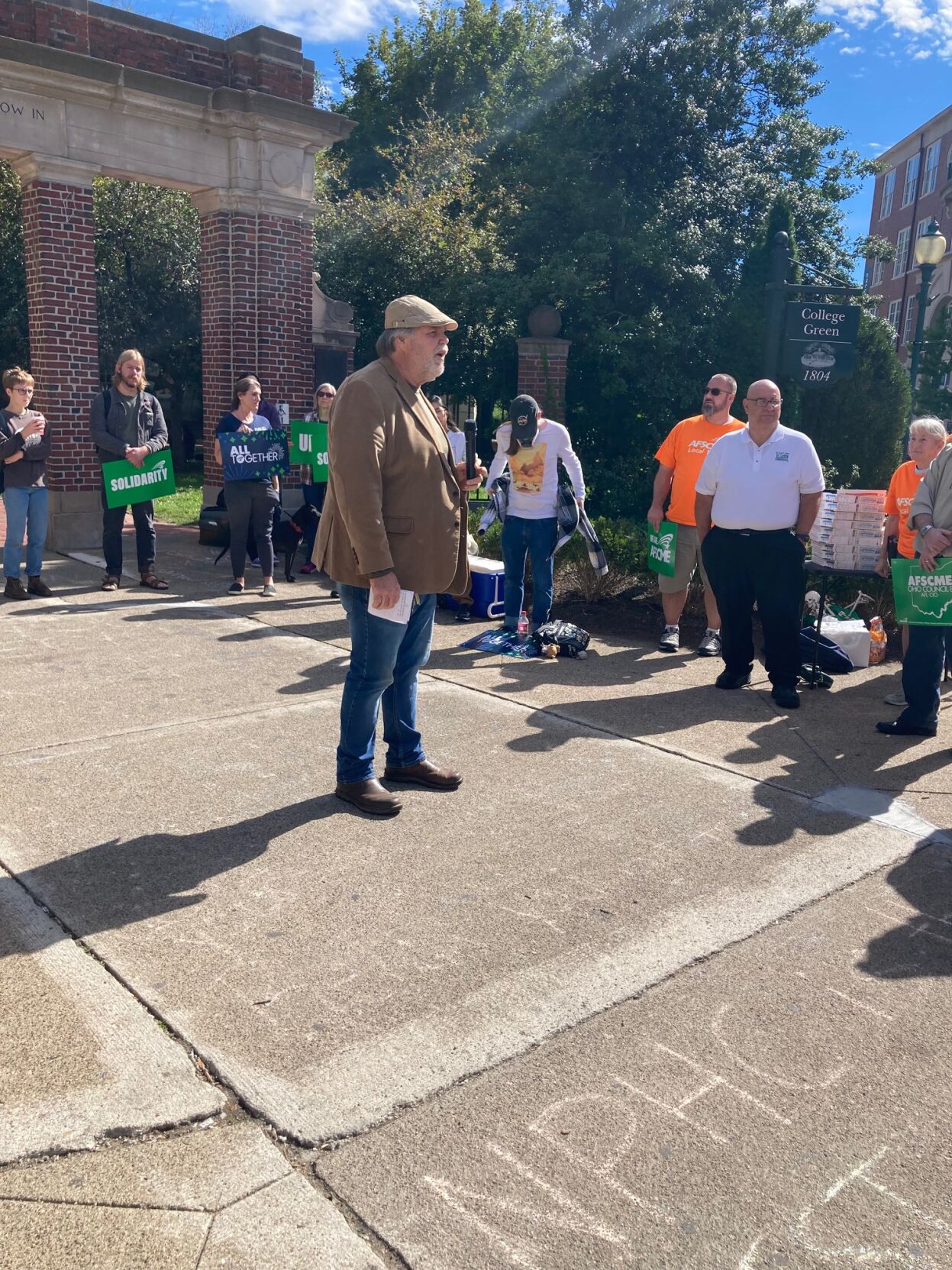 AFSCME Local 1699 protest | | athensmessenger.com