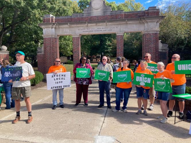 AFSCME Local 1699 protest | | athensmessenger.com