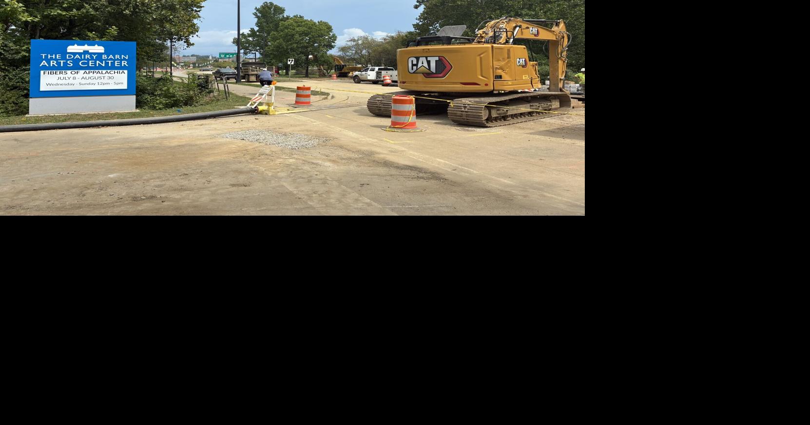 Road, sidewalk repairs create headaches for pedestrians