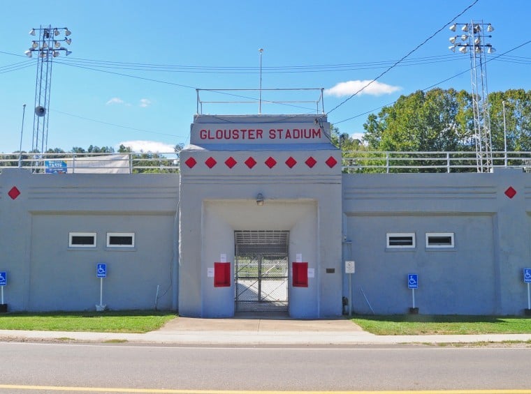 Trimble School Board honors Glouster Volunteers for work on stadium