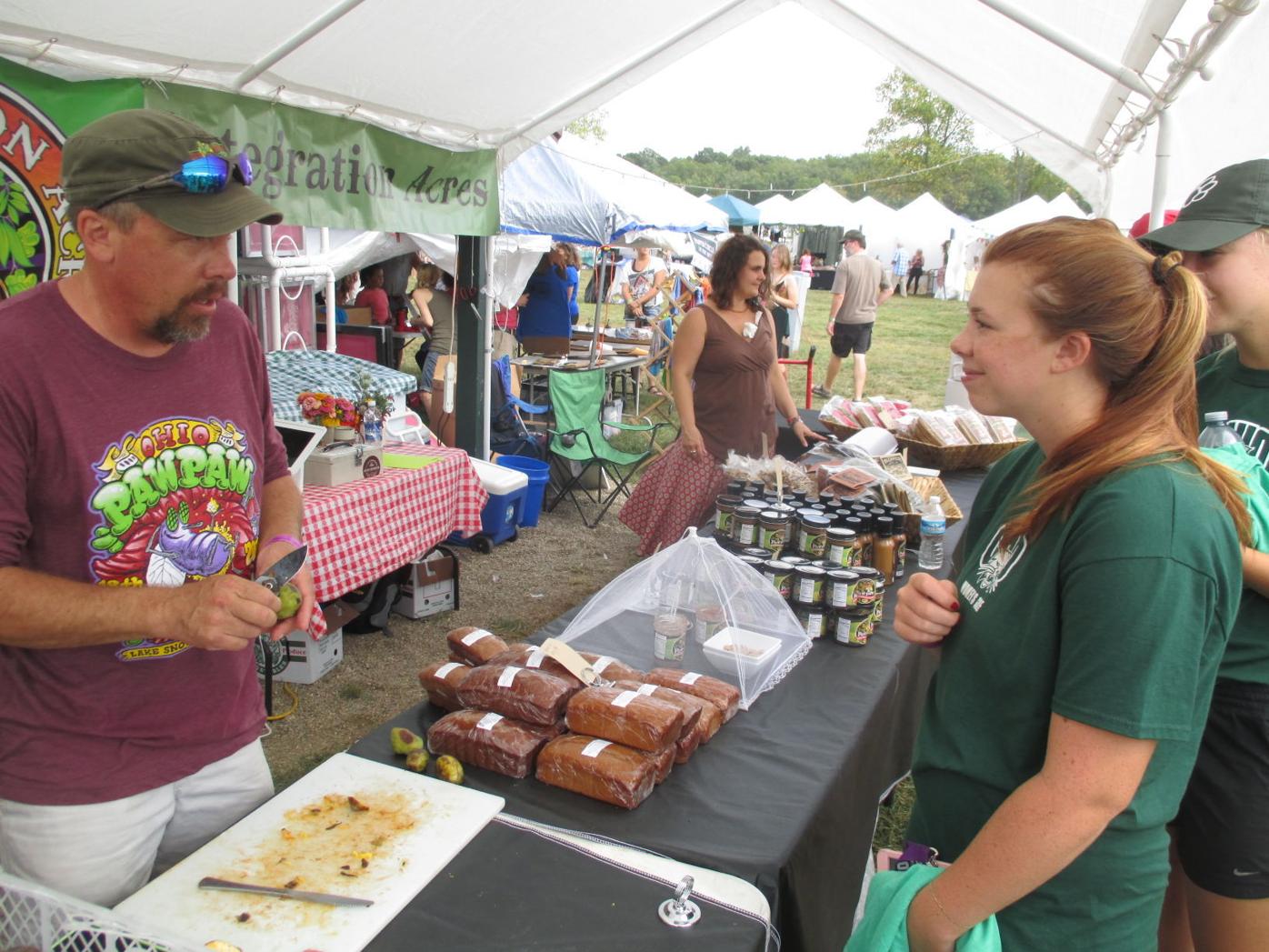 Pawpaw Festival attendance grows to match uptick of pawpaw foodstuffs