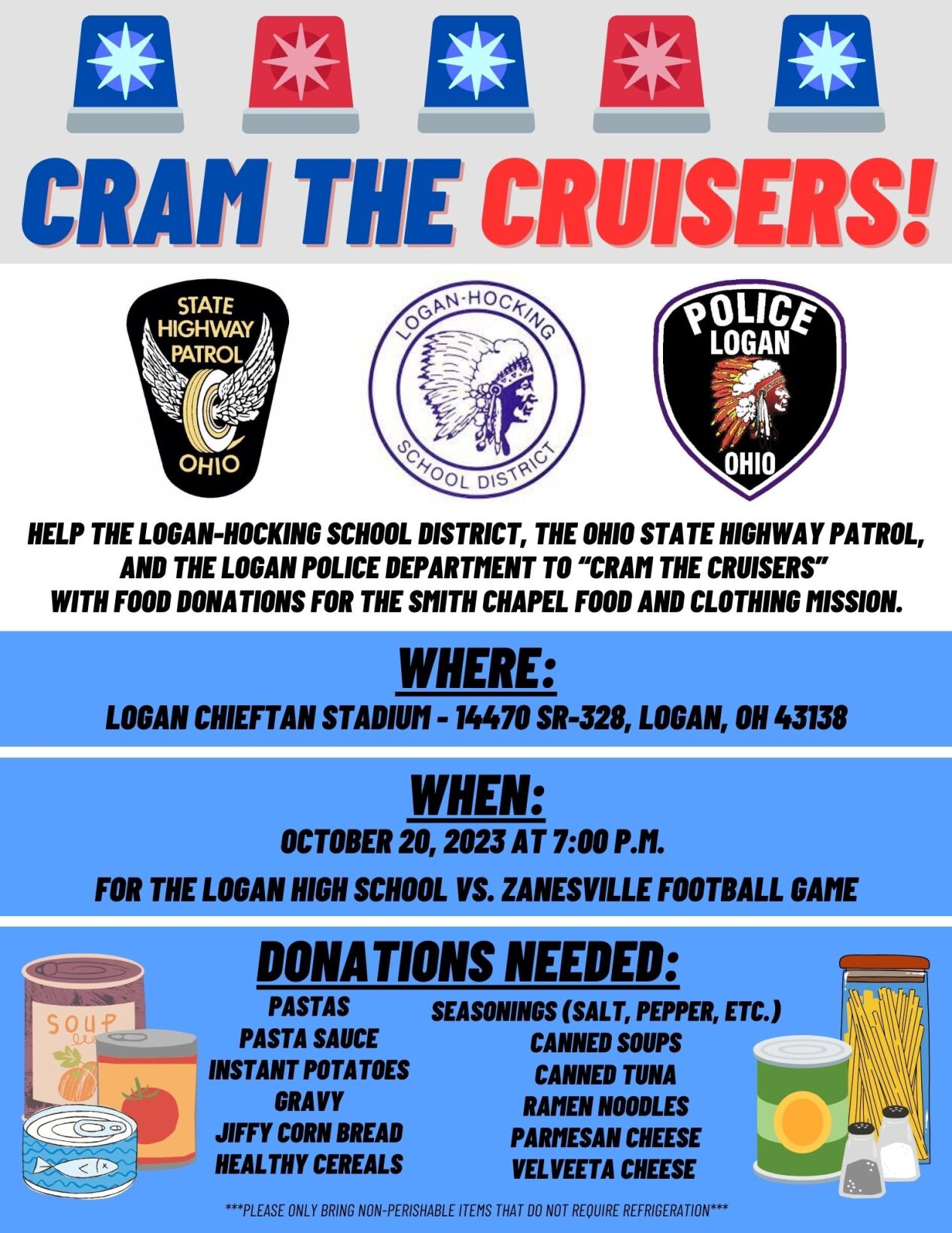 Cram The Cruiser Food Drive | News Briefs | Athensmessenger.com