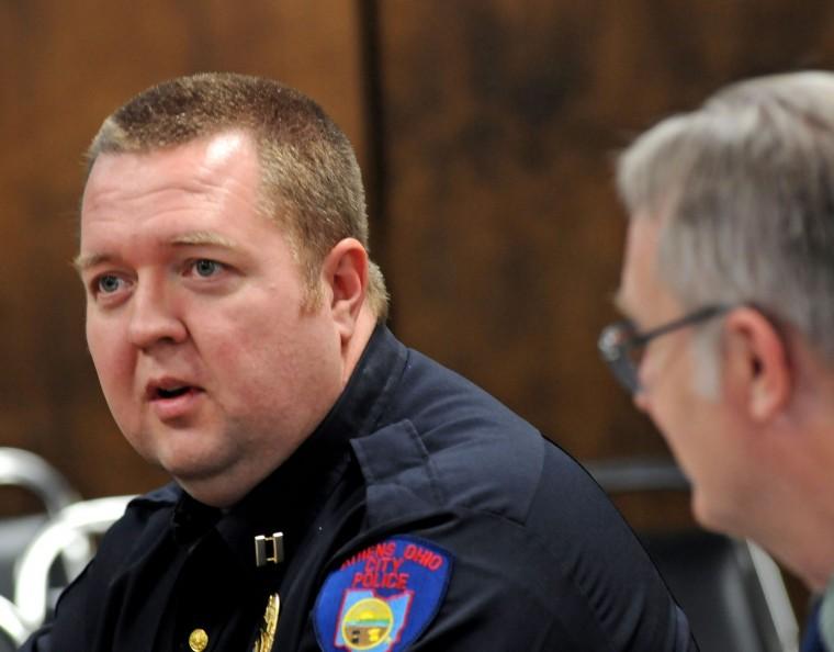 Capt. Tom Pyle discusses his appointment as Athens police chief News