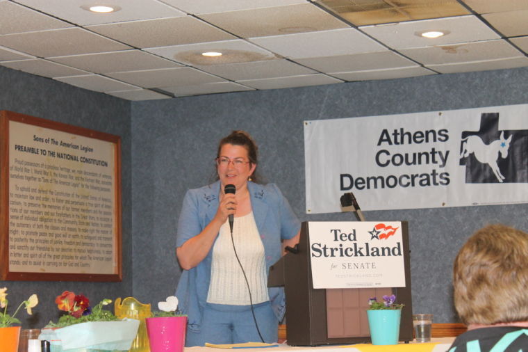 U.S. Senate candidate speaks to Athens Democrats News