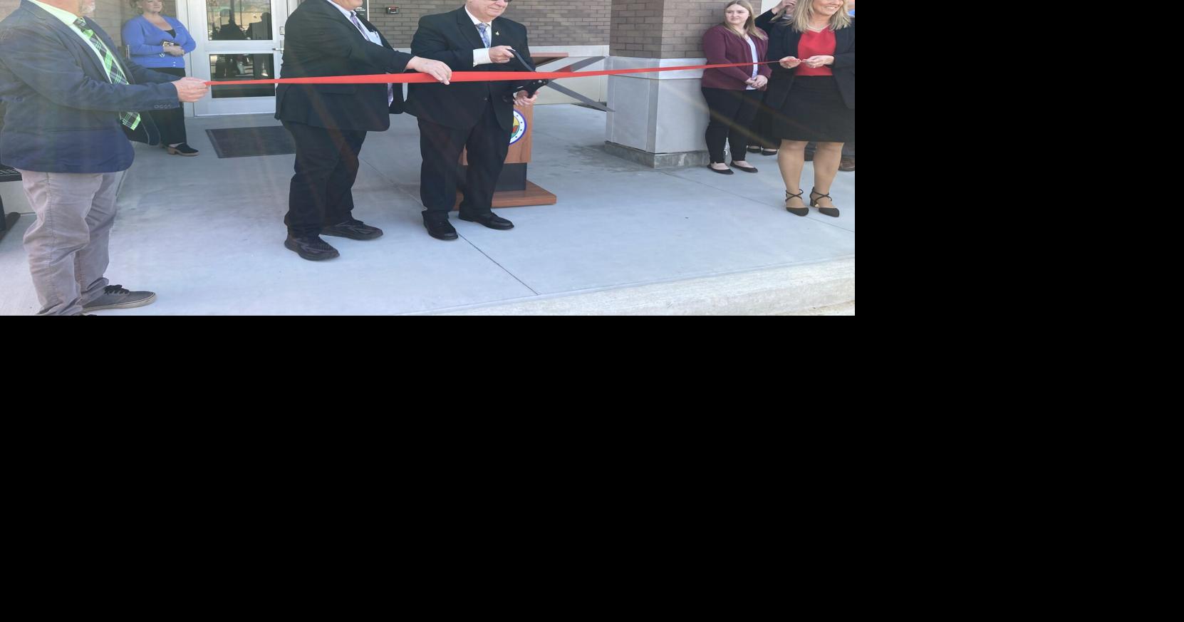 Athens County Board of Commissioners hold ribbon cutting ceremony at ...