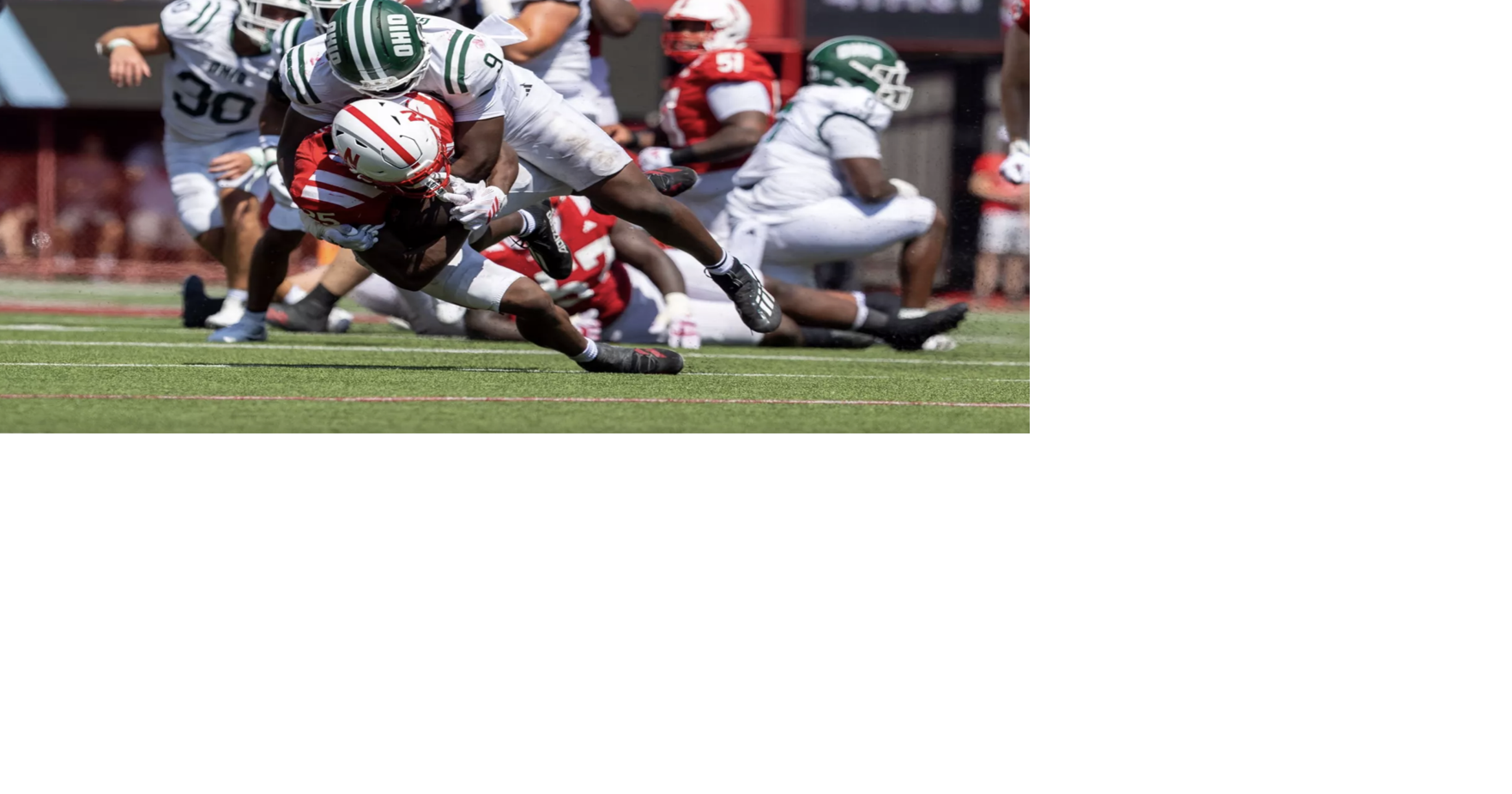 Ohio starts strong, shows flashes despite 49-21 defeat at Nebraska