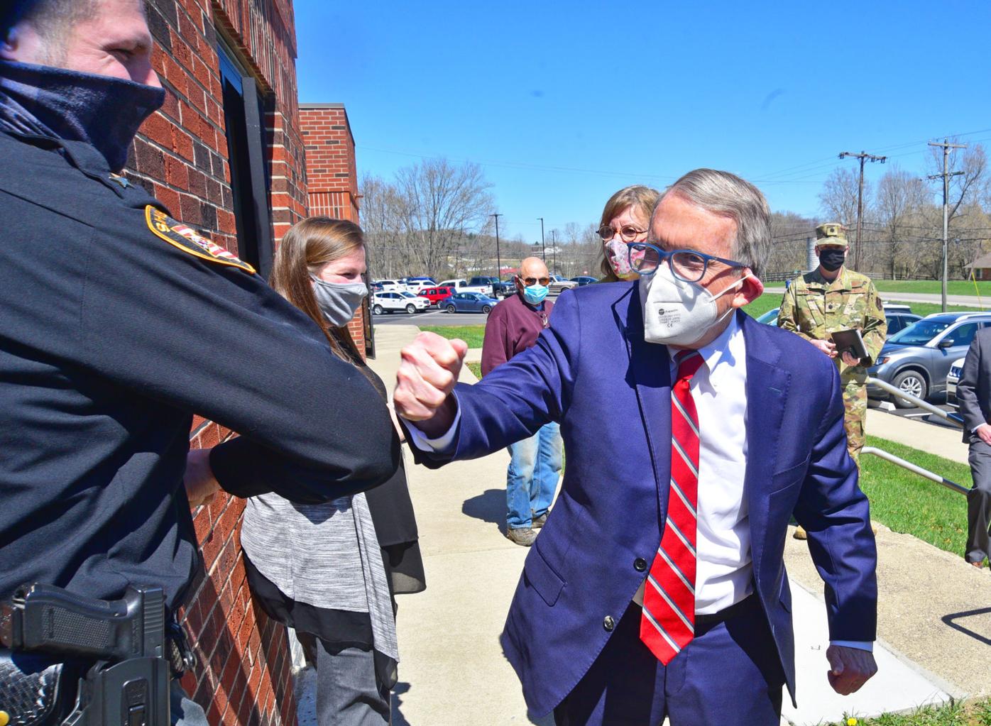 Ohio Gov. Mike DeWine and first lady visit Vinton County News