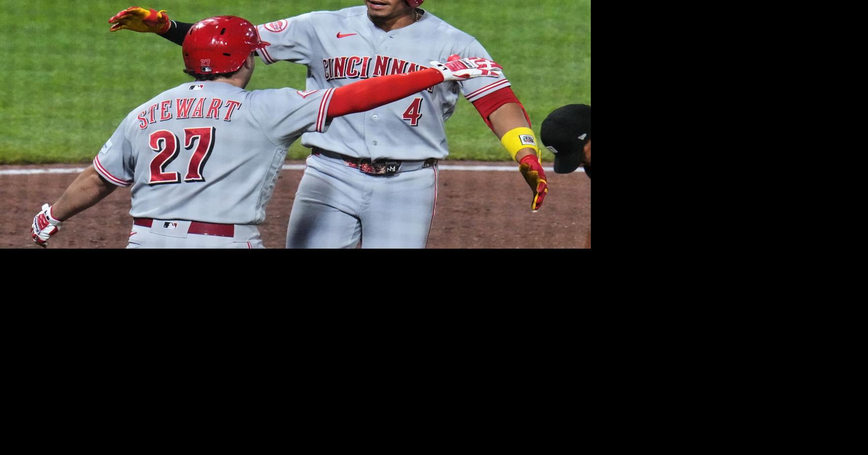 Marte's tiebreaking homer in 8th after 4-run inning against Skenes helps Reds beat Pirates 6-4