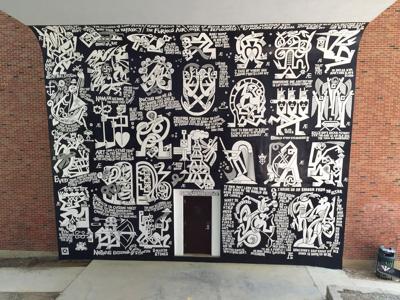 Beloved Ou Mural Gets A Facelift News Athensmessenger Com - Ohio University Wall Art