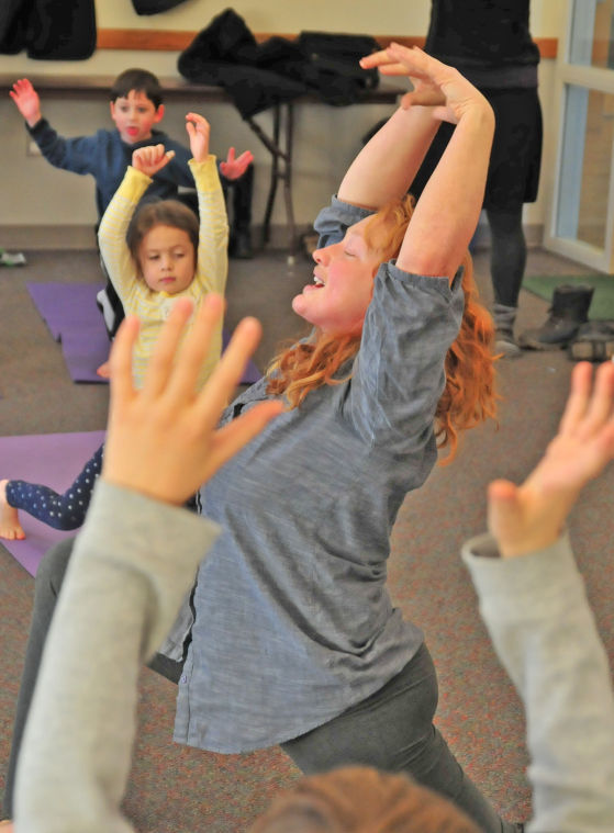 Library helps kids combat cabin fever with yoga News