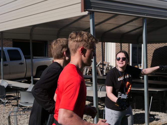 Criminal Justice seniors receive pepper spray certification