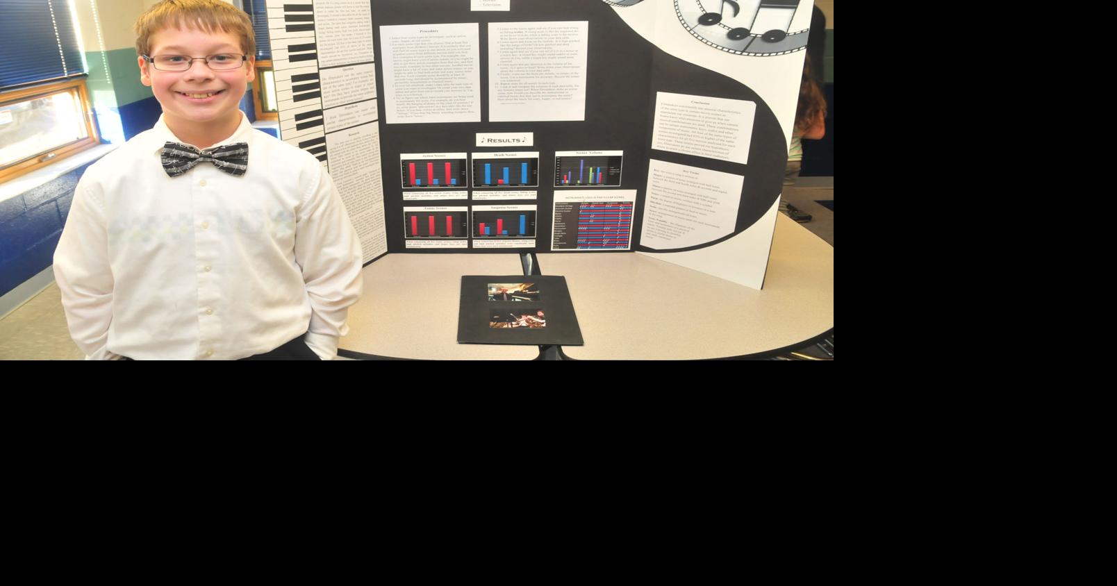 West Elementary students show off science fair projects ...