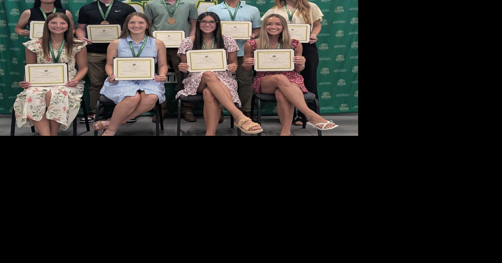 Three local athletes awarded OHSAA scholarships from Southeast District Athletic Board
