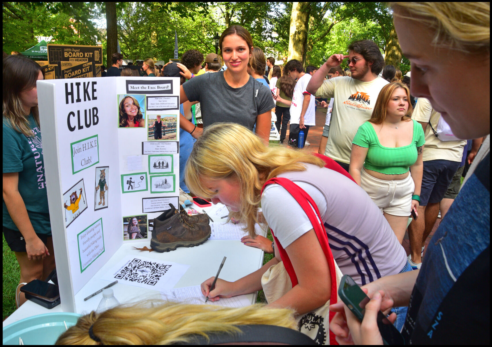 Ohio University first-year students gather for Involvement Fair