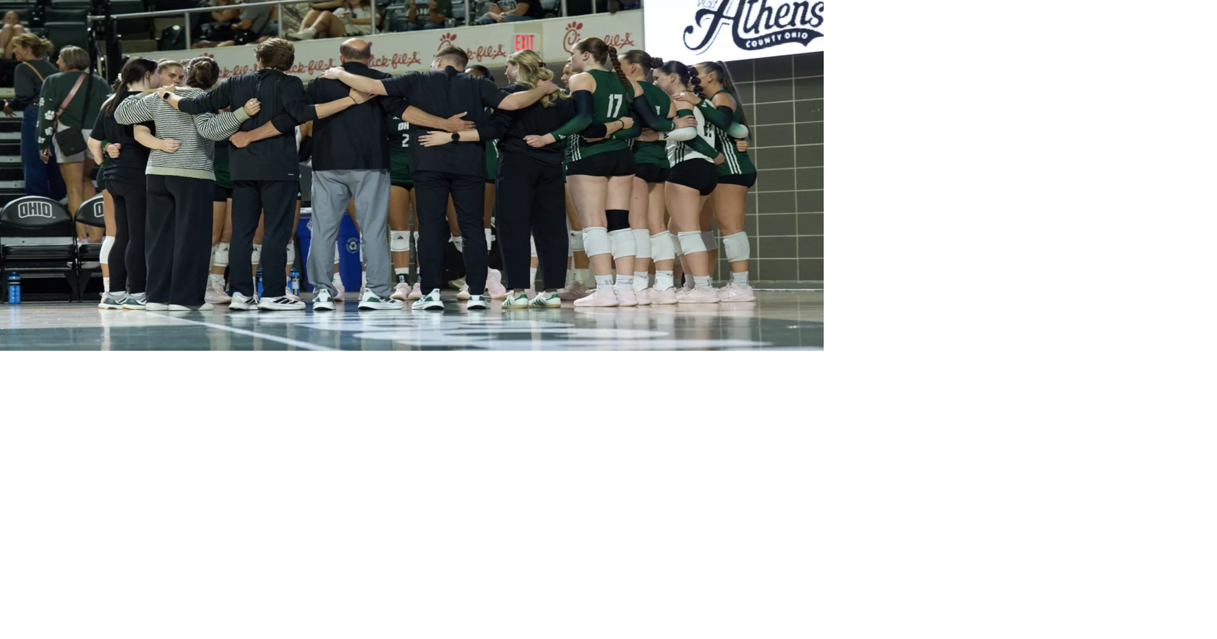 Ohio volleyball claims first MAC win, defeats Eastern Michigan 3-1 on the road