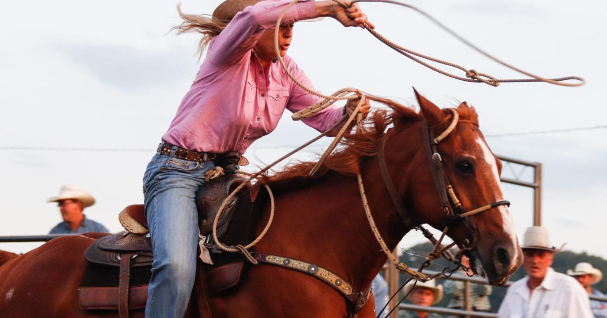 Fair's Rodeo a night of thrills and spills | News | athensmessenger.com
