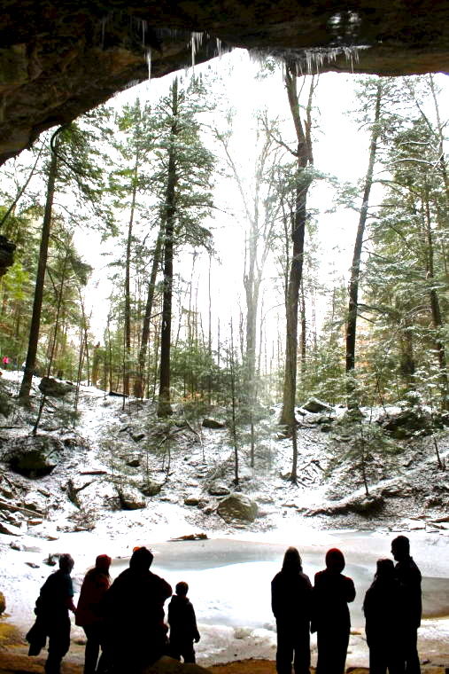 Go Ohio Valley Hocking Hills winter hike News Advisories