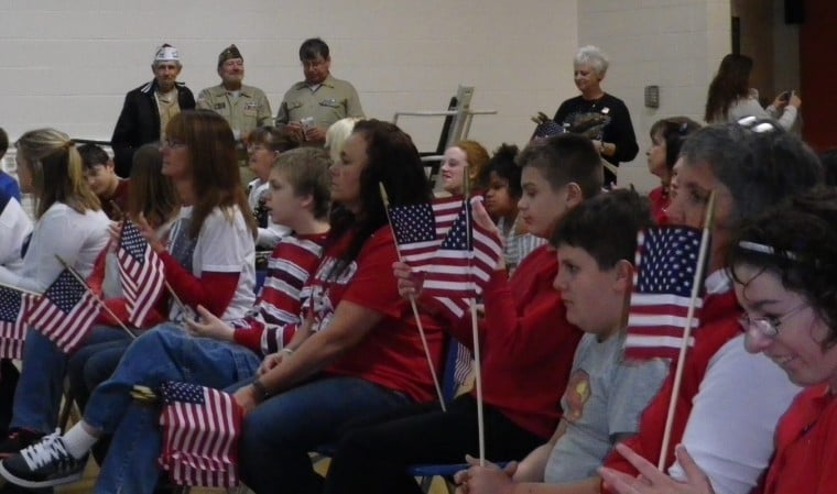 Veterans day pennant