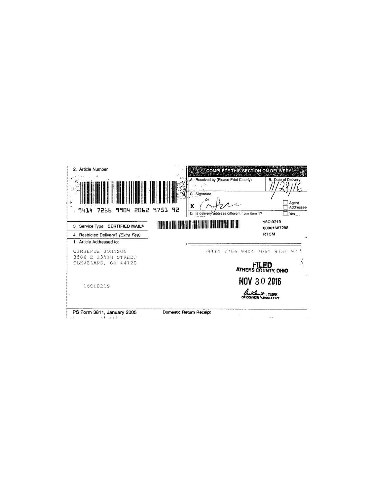 Certified Mail From Irs Ogden Utah 10 - toww72a