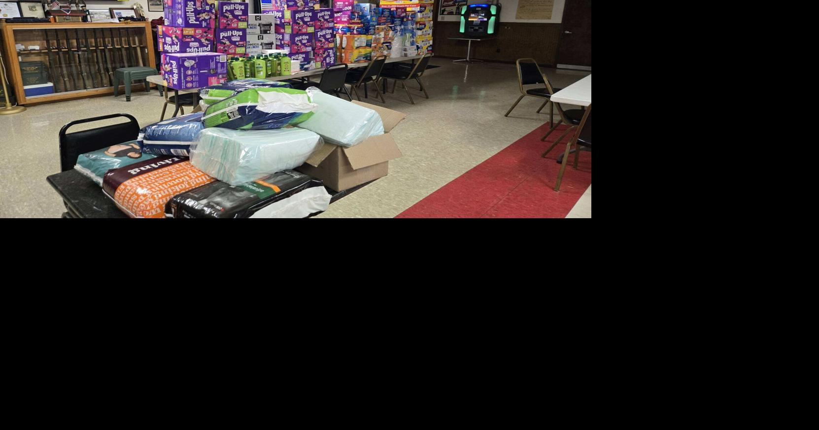 The Plains VFW donates supplies to flood-stricken communities