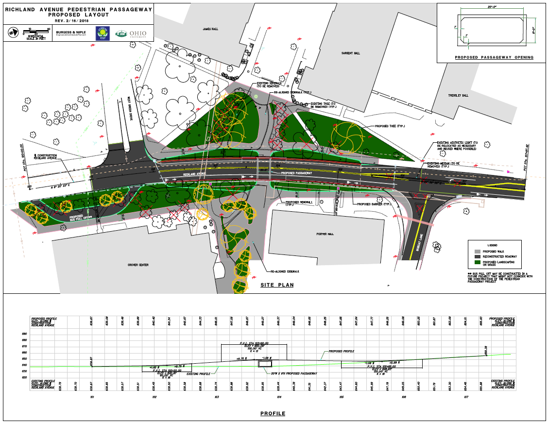 Richland Ave. pedestrian tunnel gets mostly good reviews at open house