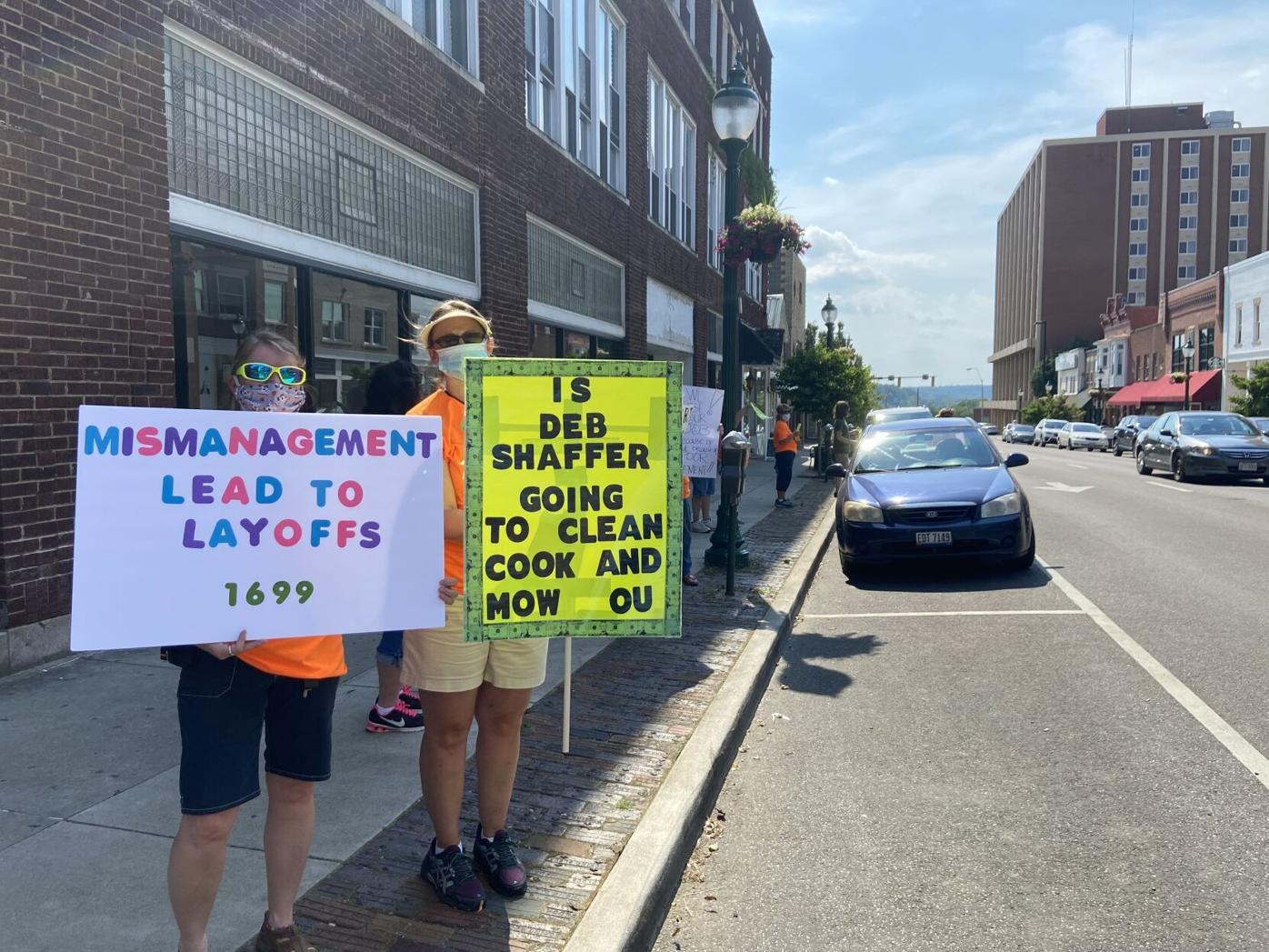 Deb Shaffer Protester